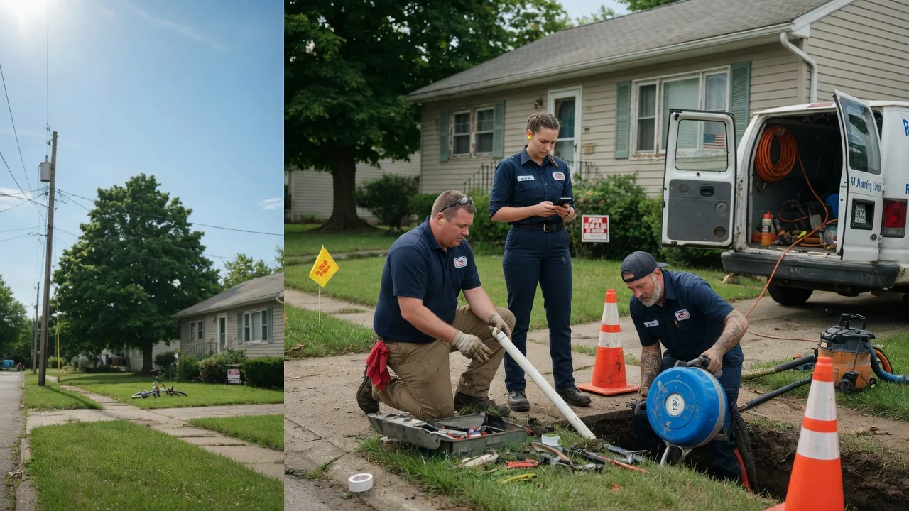 Sewer Line Repair in Fiskeville, RI near me
